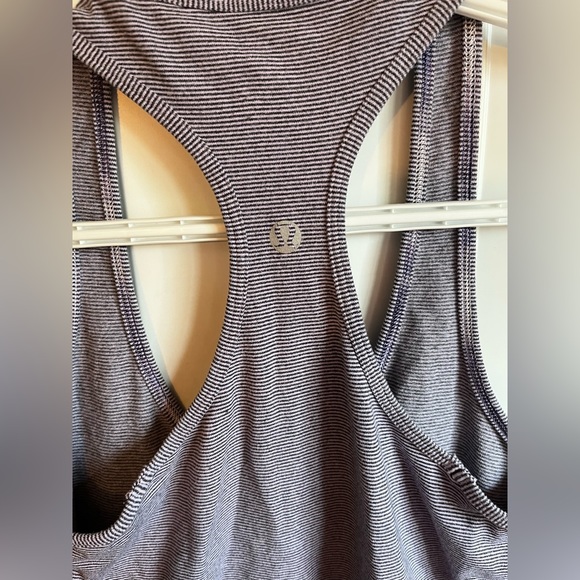 Lululemon | Purple Stripped Tank Top - Picture 6 of 7